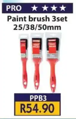 Laduma Hardware catalogue PRO Paint brush set offer