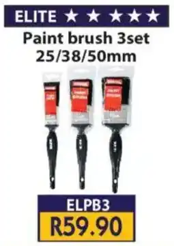 Laduma Hardware catalogue ELITE Paint brush set offer
