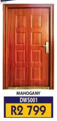 Laduma Hardware catalogue Mahogany steel doors offer