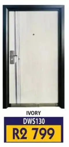 Laduma Hardware catalogue Ivory steel doors offer