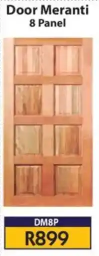 Laduma Hardware catalogue Door Meranti 8 Panel offer