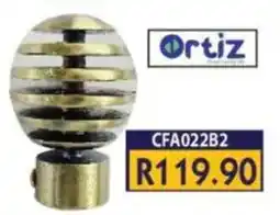 Laduma Hardware catalogue Ortiz Curtain Finial offer