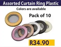 Laduma Hardware catalogue Assorted Curtain Ring Plastic offer