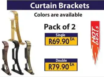 Laduma Hardware catalogue Curtain Brackets offer