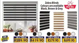 Laduma Hardware catalogue Zebra Blinds offer