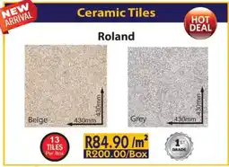 Laduma Hardware catalogue Ceramic Tiles Roland offer