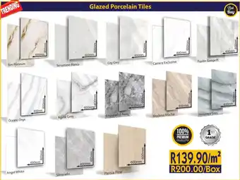 Laduma Hardware catalogue Glazed Porcelain Tiles offer