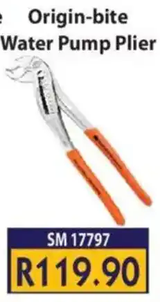 Laduma Hardware catalogue Origin-bite Water Pump Plier offer