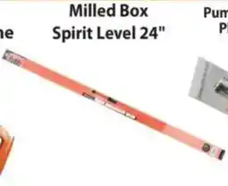Laduma Hardware catalogue Milled Box Spirit Level offer