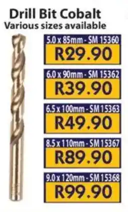Laduma Hardware catalogue Drill Bit Cobalt offer