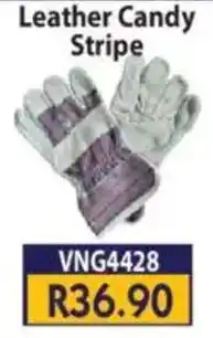Laduma Hardware catalogue Leather Candy Stripe Gloves offer