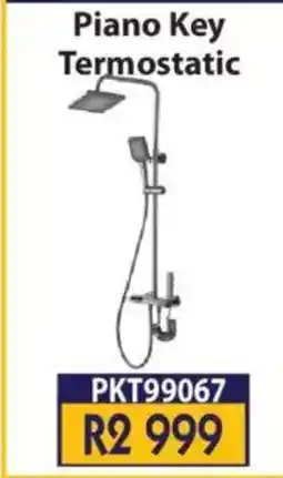 Laduma Hardware catalogue Shower rainfall showering set Piano Key Termostatic offer