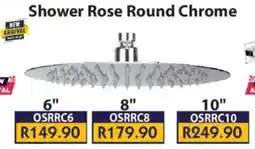 Laduma Hardware catalogue Shower Rose Round Chrome offer