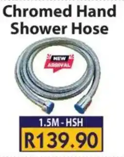Laduma Hardware catalogue Chromed Hand Shower Hose offer