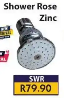Laduma Hardware catalogue Shower Rose Zinc offer