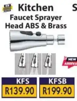 Laduma Hardware catalogue Kitchen Faucet Sprayer Head ABS & Brass offer