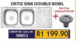 Laduma Hardware catalogue Ortiz sink double bowl offer