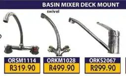 Laduma Hardware catalogue Basin mixer deck mount offer