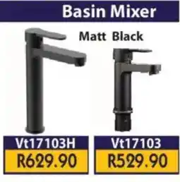 Laduma Hardware catalogue Basin Mixer Matt Black offer