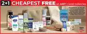 Dis-Chem Travel Toiletries Products offer