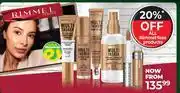 Dis-Chem Rimmel Face Products offer