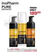 Dis-Chem Ino Pharm Pure Elements Self Tanning Products offer