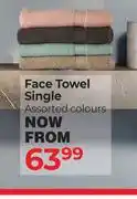 Dis-Chem Face Towel Single Assorted Colours offer