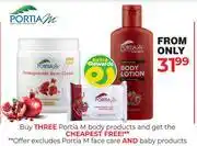 Dis-Chem Portia M Body Products offer