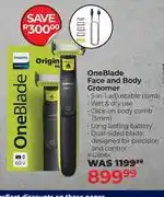 Dis-Chem Philips One Blade Face & Body Groomer offer