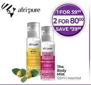 Dis-Chem Afri Pure The Body Mist Assorted-125ml offer