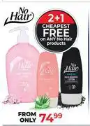 Dis-Chem No Hair Hair Removal Products offer