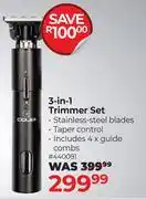 Dis-Chem Dquip 3 In 1 Trimmer Set offer