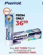 Dis-Chem Pierrot Toothpastes offer