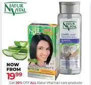 Dis-Chem Natur Vital Hair Care Products offer