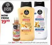 Dis-Chem Good Stuff Hair Care Products offer
