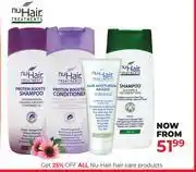 Dis-Chem Nu-Hair Hair Care Products offer