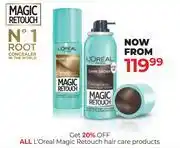 Dis-Chem L'Oreal Magic Retouch Hair Care Products offer