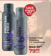 Dis-Chem Protein Feed Shampoo Or Conditioner Assorted-500ml Each offer