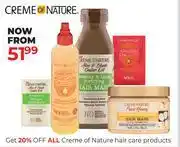 Dis-Chem Creme Of Nature Hair Care Products offer