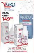 Dis-Chem Vigro Hair Care Products offer