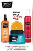 Dis-Chem Perfect Touch Hair Care Products offer