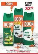 Dis-Chem Doom Products offer