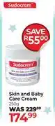 Dis-Chem Sudocrem Skin & Baby Care Cream-250g offer