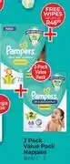 Dis-Chem Pampers 2 Pack Value Pack Nappies (Sizes 1-2)-Per Pack offer