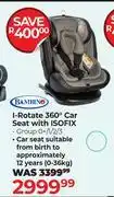 Dis-Chem Bambino I-Rotate 360° Car Seat With ISOFIX offer