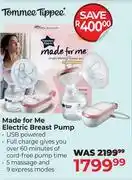 Dis-Chem Tommee Tippee Made For Me Electric Breast Pump offer