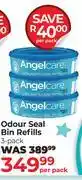 Dis-Chem Angel Odour Seal Bin Refills (3 Pack)-Per Pack offer