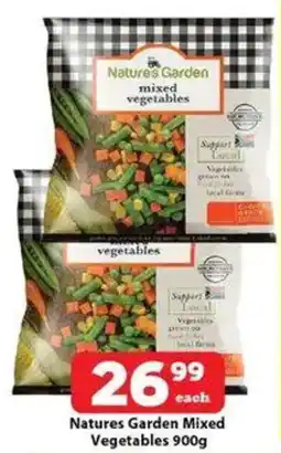Check Save Natures Garden Mixed Vegetables offer