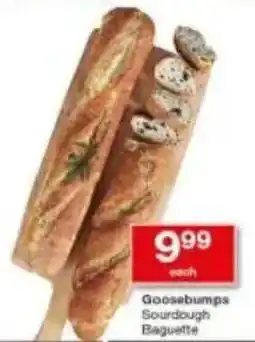 Checkers Goosebumps Sourdough Baguette offer