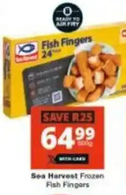 Checkers Sea Harvest Frozen Fish Fingers offer